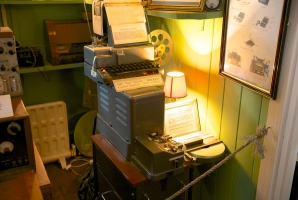 Rockex cipher machine with a Noreen on top (see note 3)