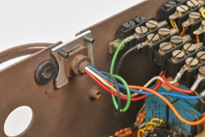 Restored cable inlet with strain relief