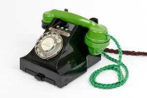Vintage Black Bakelite 20/8 Terminal Connector Junction Box GPO Dial Telephone 