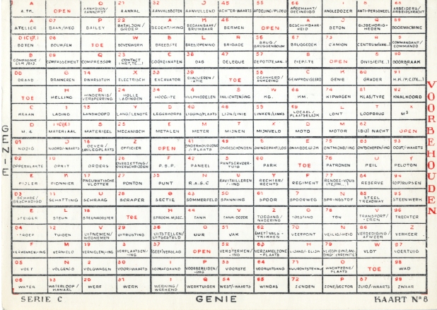 Belgian Slidex card number 8. Click for a close-up.