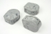 Three empty key tape canisters