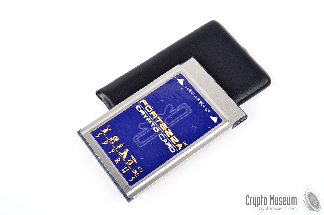 FORTEZZA-II Crypto Card with storage wallet