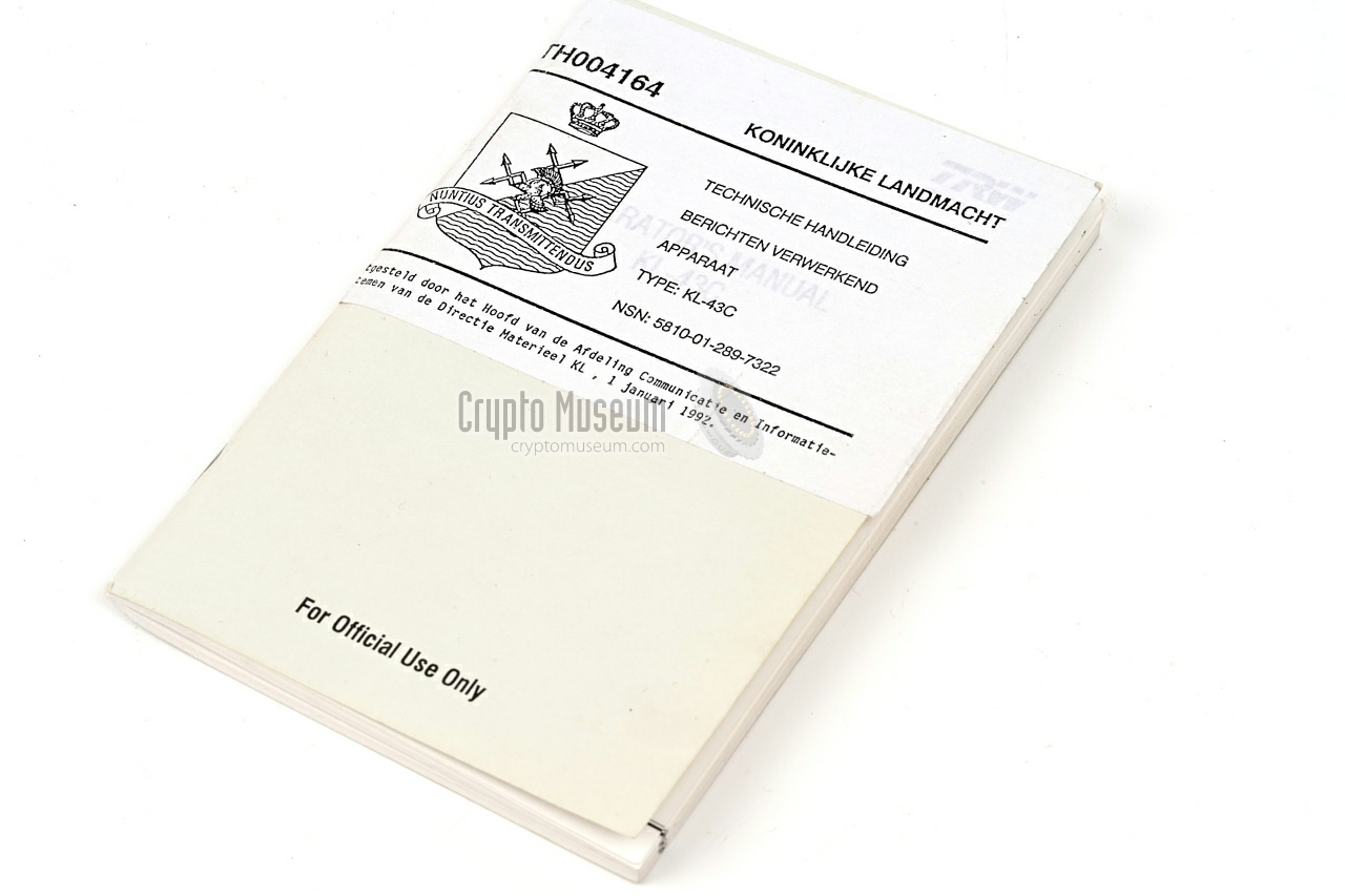 Operating instructions