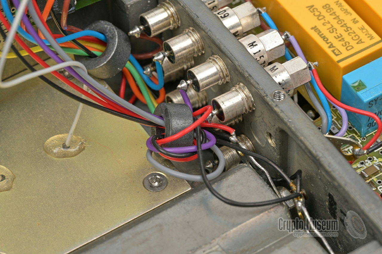 Wiring and ferrite beads