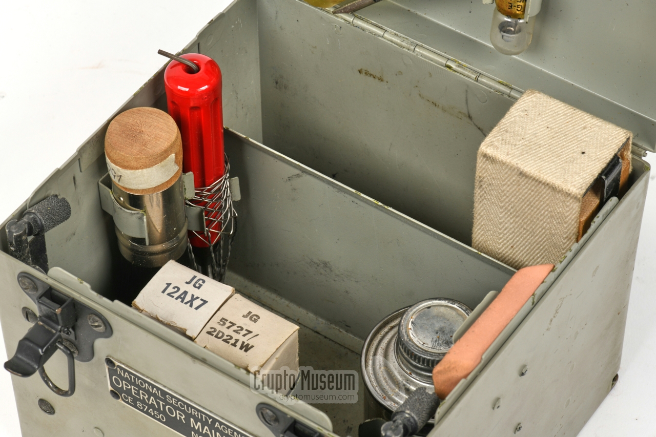 Inside the maintenance kit