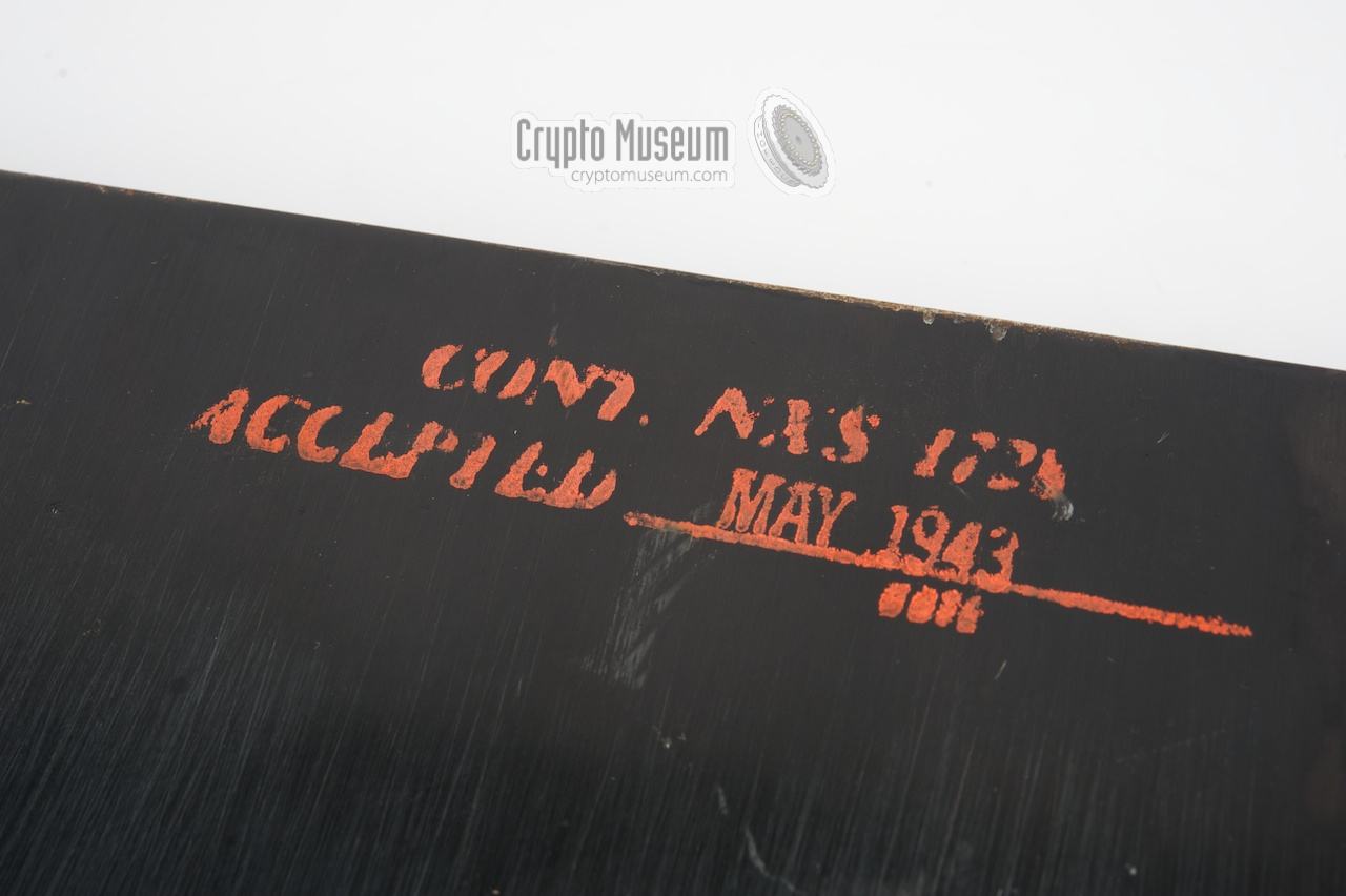 Date code stamped onto the bottom plate