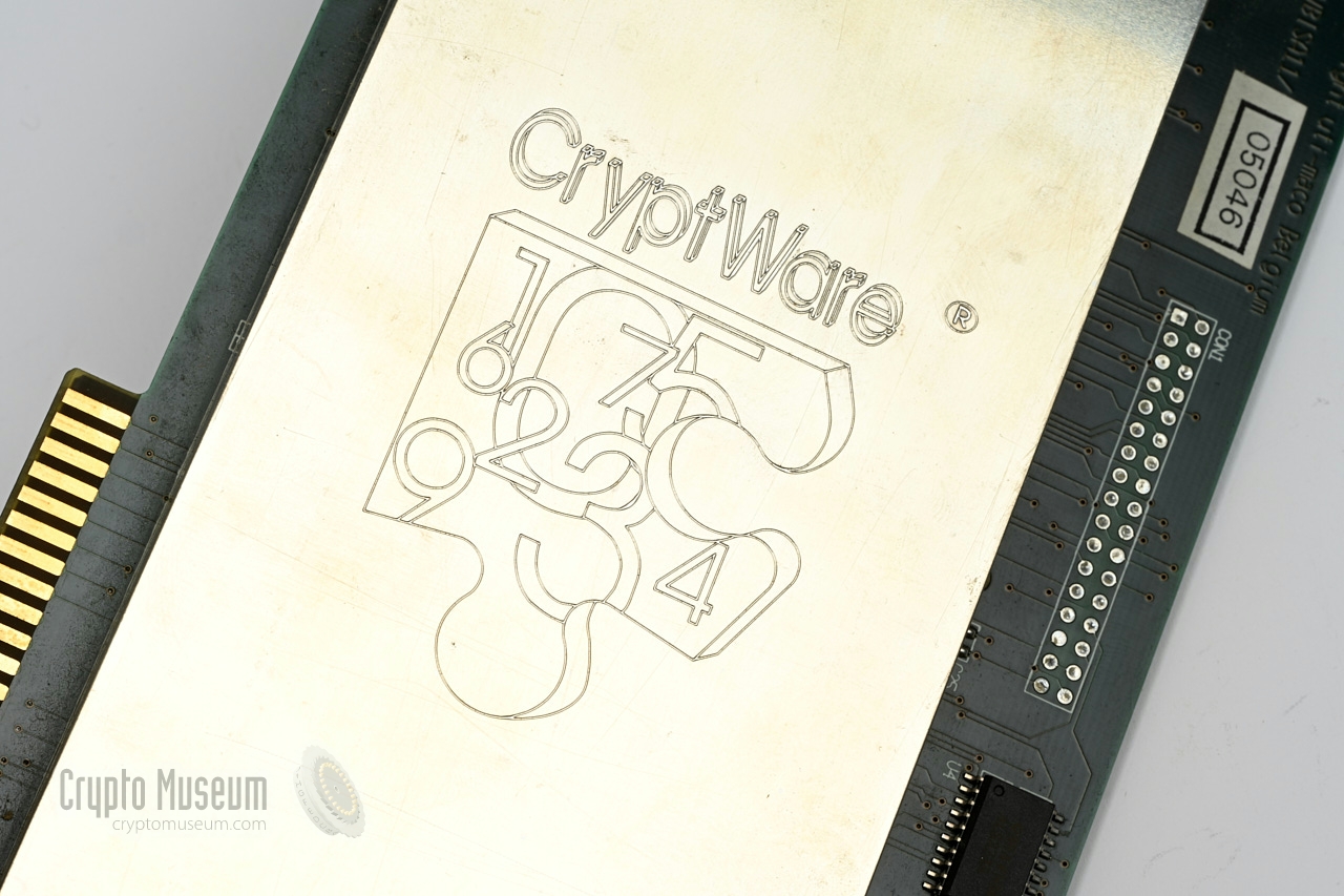 Engraved CryptWare logo