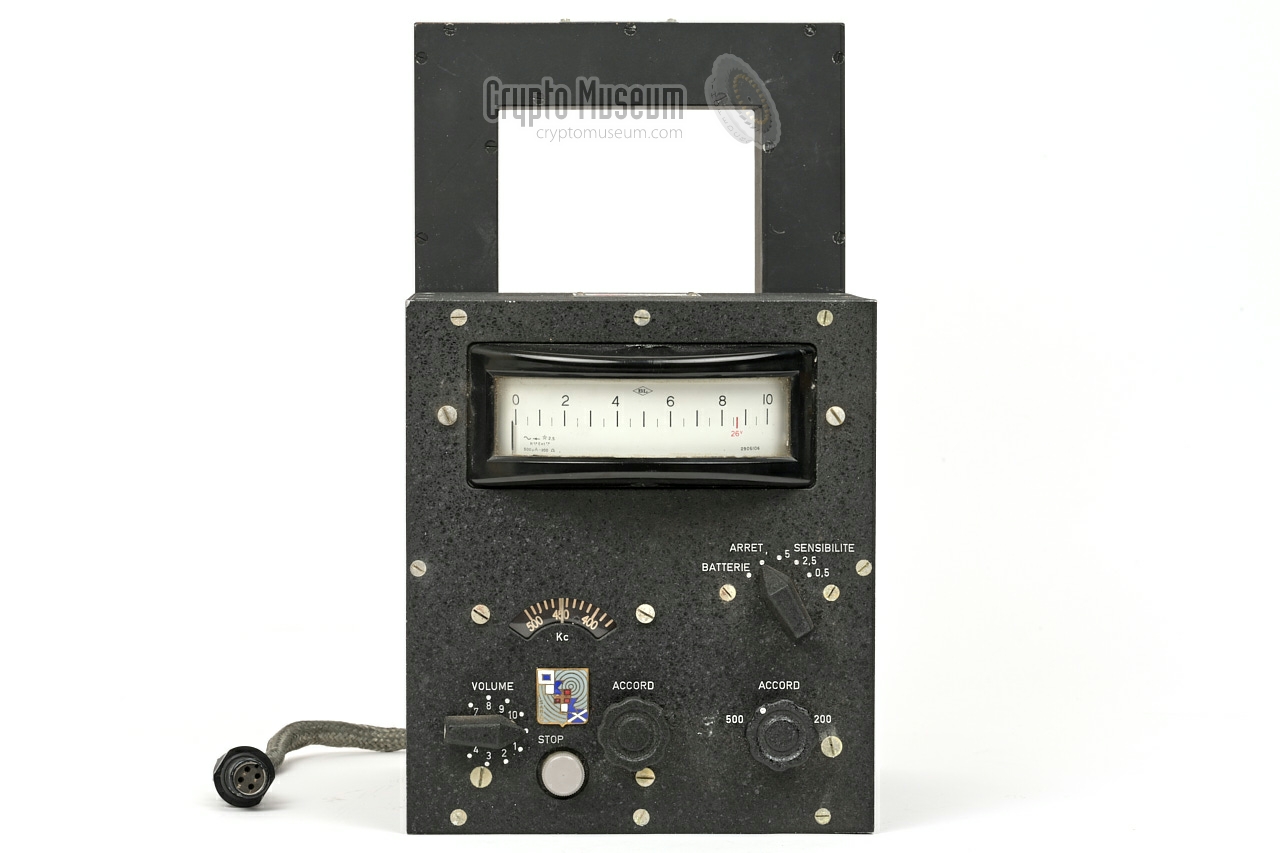 Front view (with loop antenna installed)