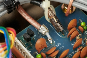 New IF output connection on the IF unit