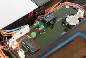Monitor power switch added to the options board