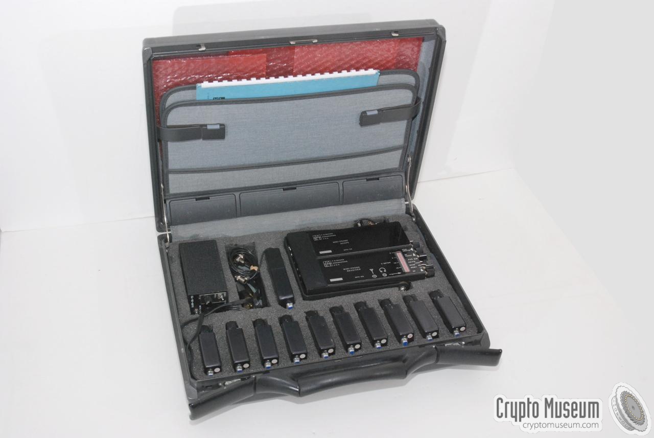 The opened suitcase showing its contents