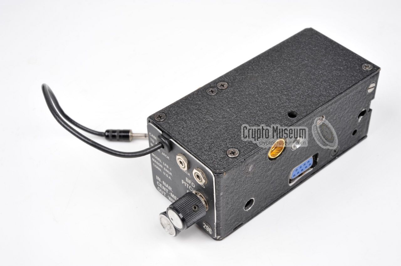 LFB-1 showing the connections to the tuner