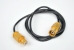 Short coaxial cable for detached use of T tuners