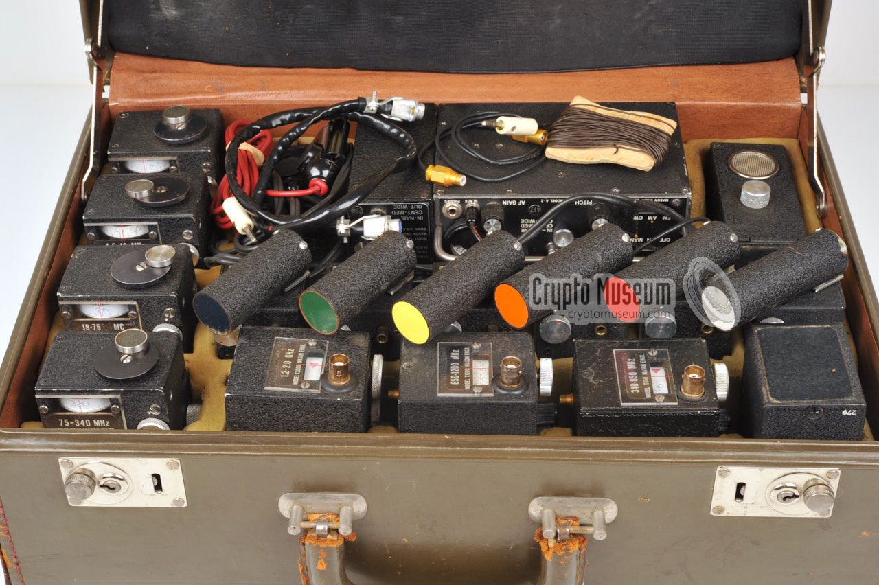 All units nicely stored in the pre-shaped foam interior