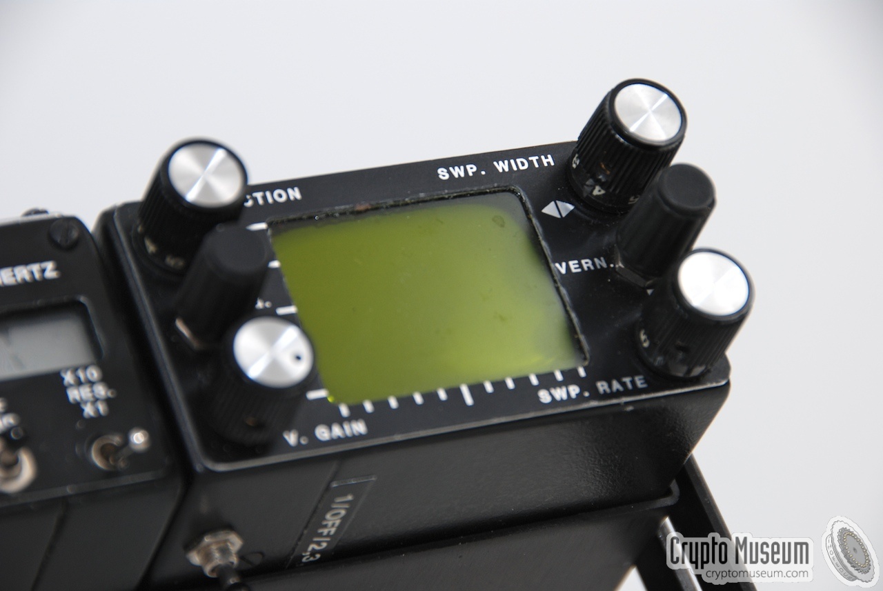 Close-up of the panorama viewer (display unit)