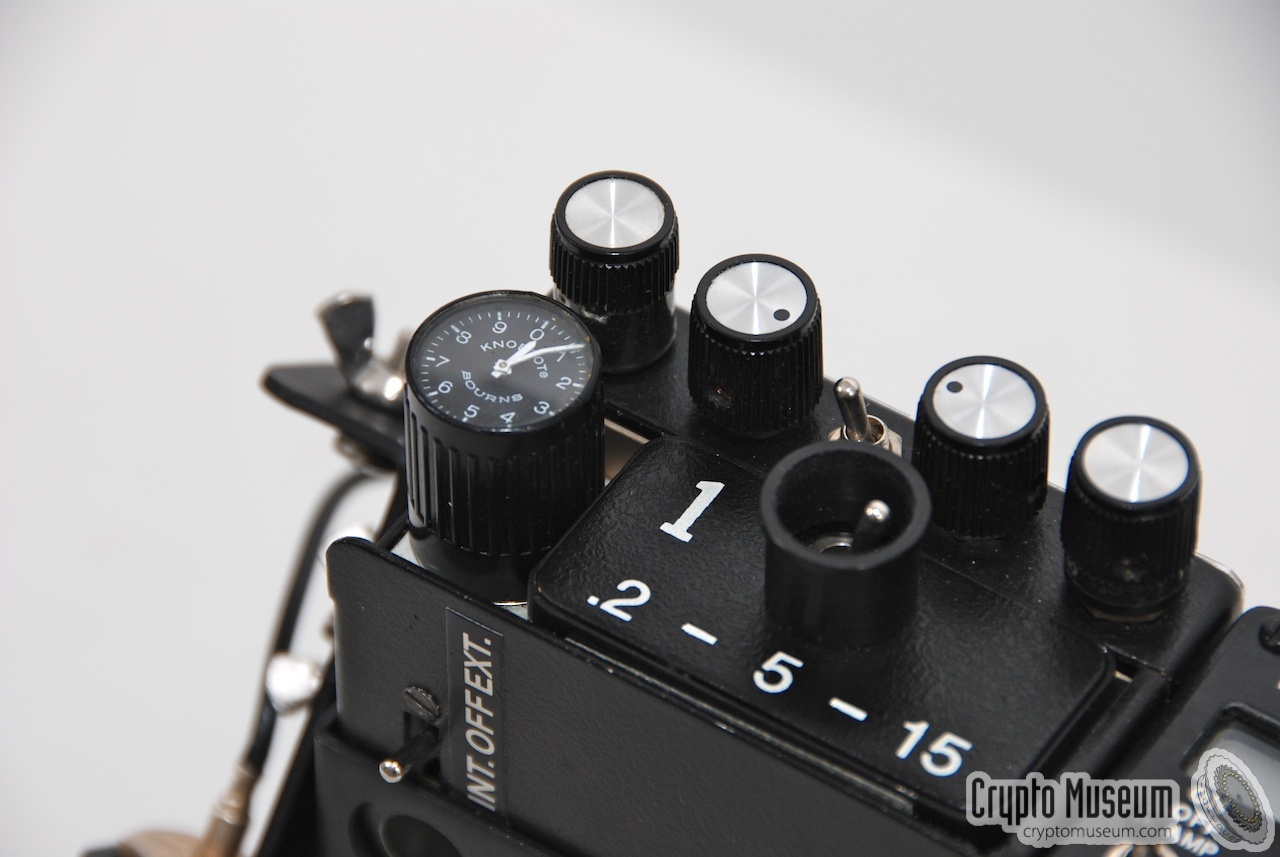 The accurate adjustment control on the receiver and one plug-in unit