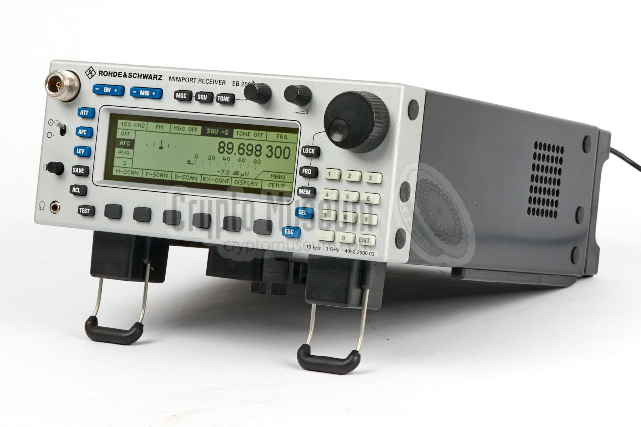 EB-200 receiver in operation