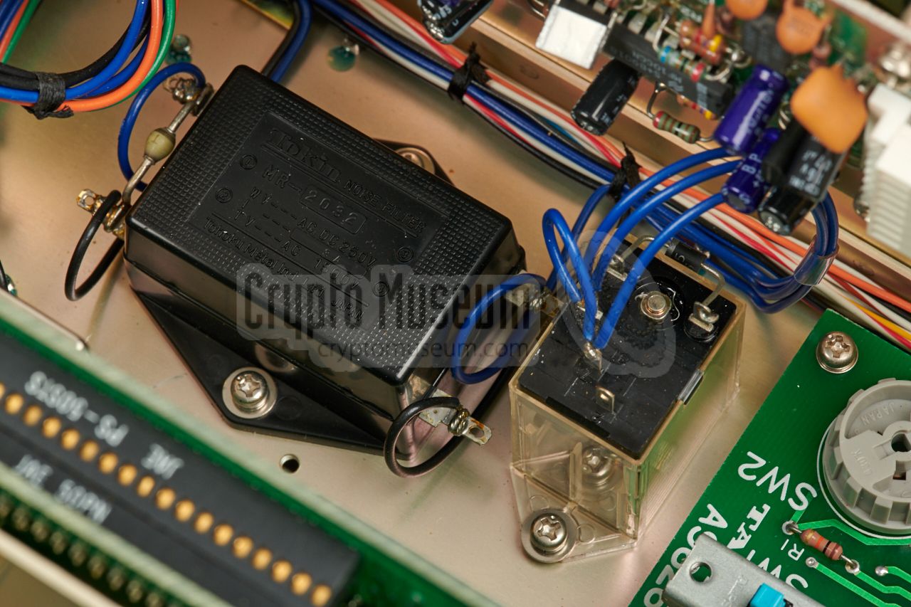 Noise filter and relay