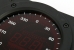 Close-up of compass display