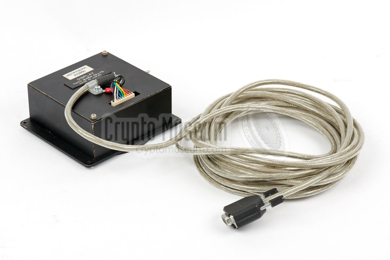 Cable connected at the rear
