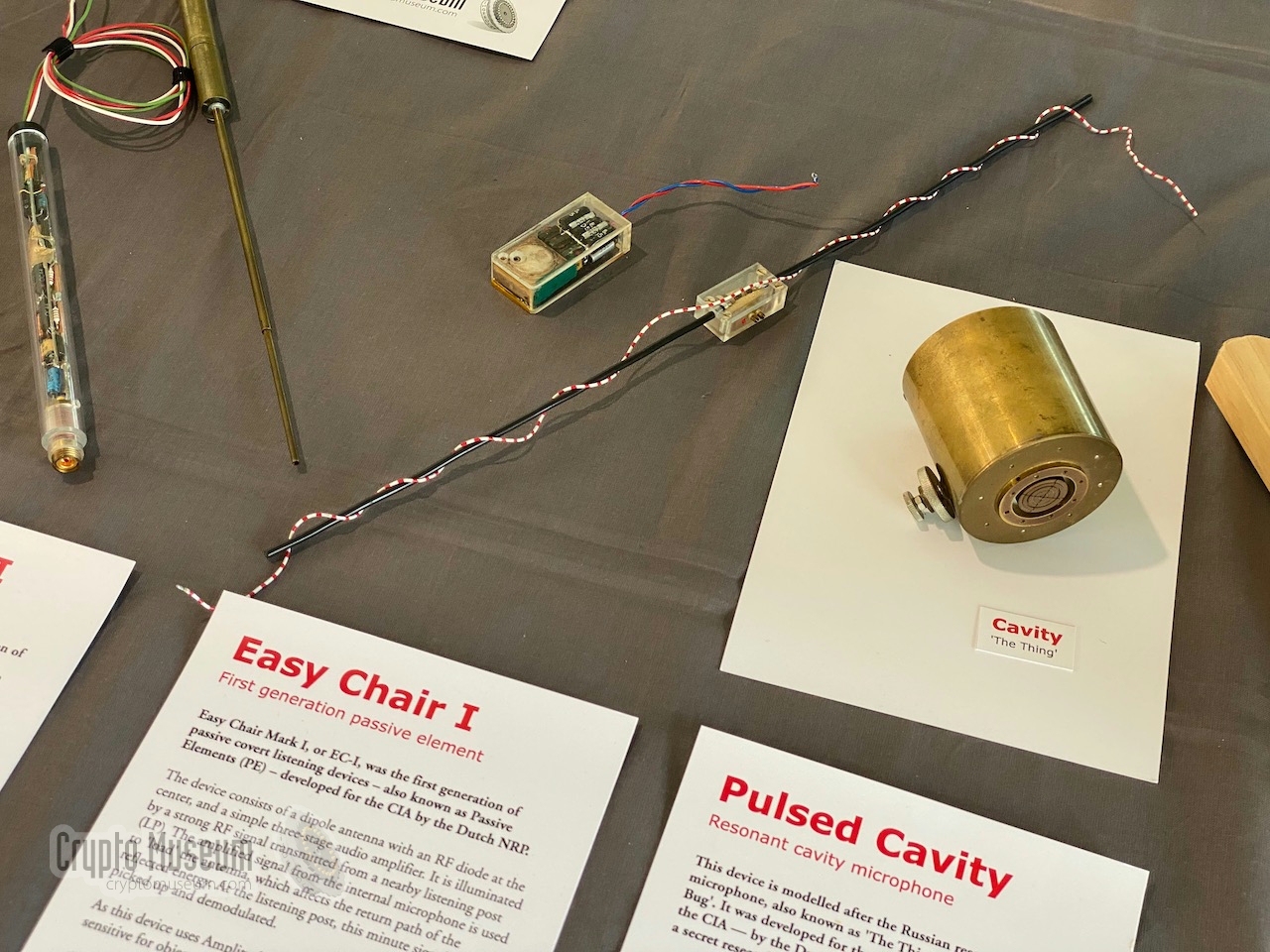 The CIA's Easy Chair passive listening devices