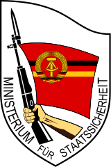 Ministerium f�r Staatssicherheit (MfS) also known as the Stasi