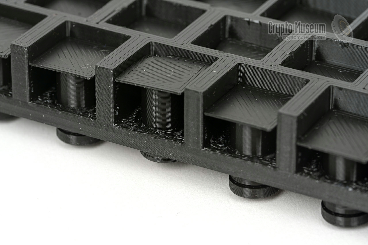 Closeup of the unserside