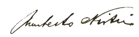 Umberto Nistri's signature [5]