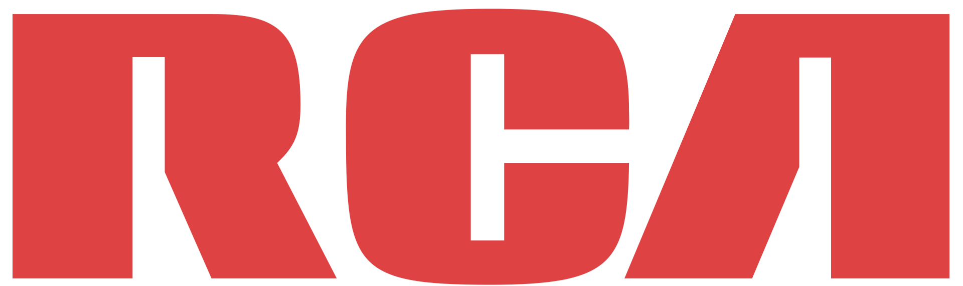 El logotipo original de RCA. Imagen a través de Wikipedia .