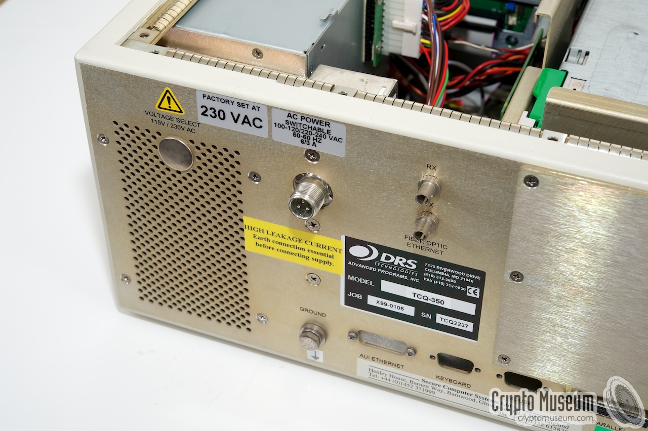 Power socket and Fibre Optic connections