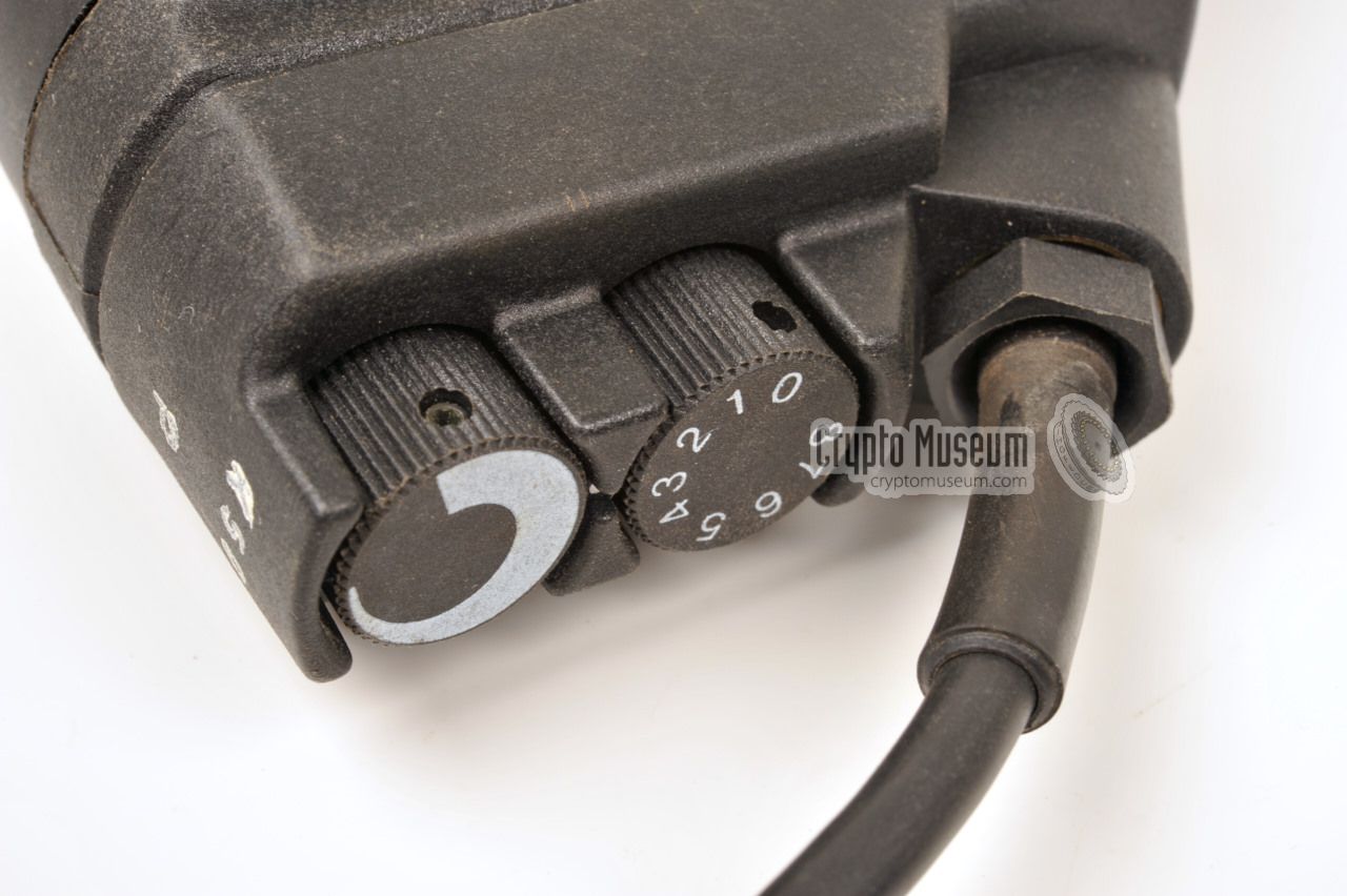 Volume control and channel selection on the handset