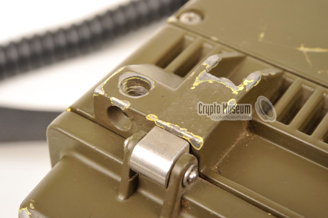 Holes to mate with the pins on the plastic frame