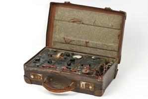 Type A Mk. II spy radio set in suitcase