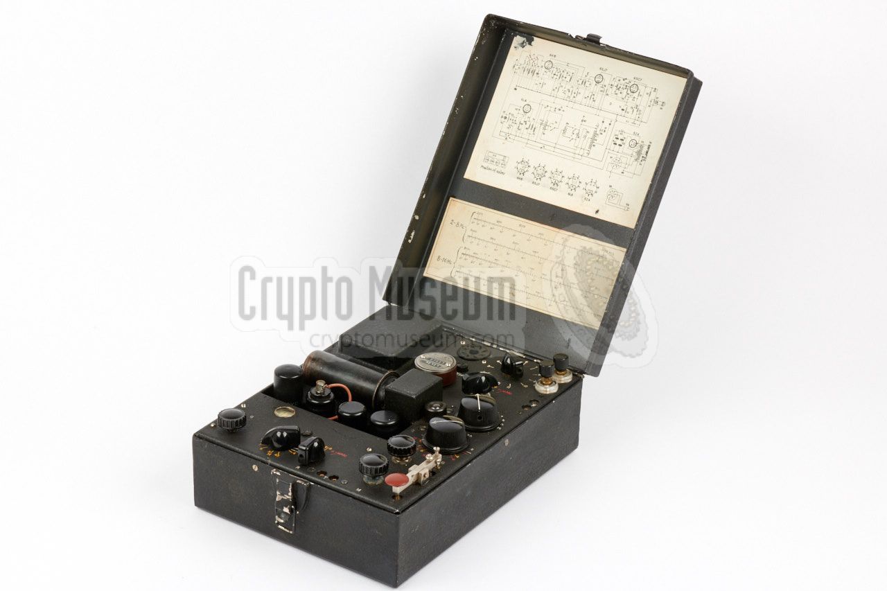 Polish AP-3 spy radio set