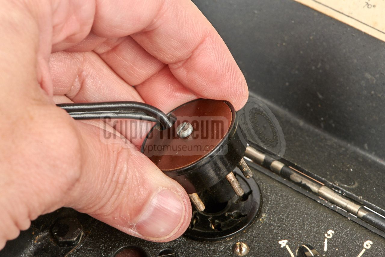 Inserting the power cord