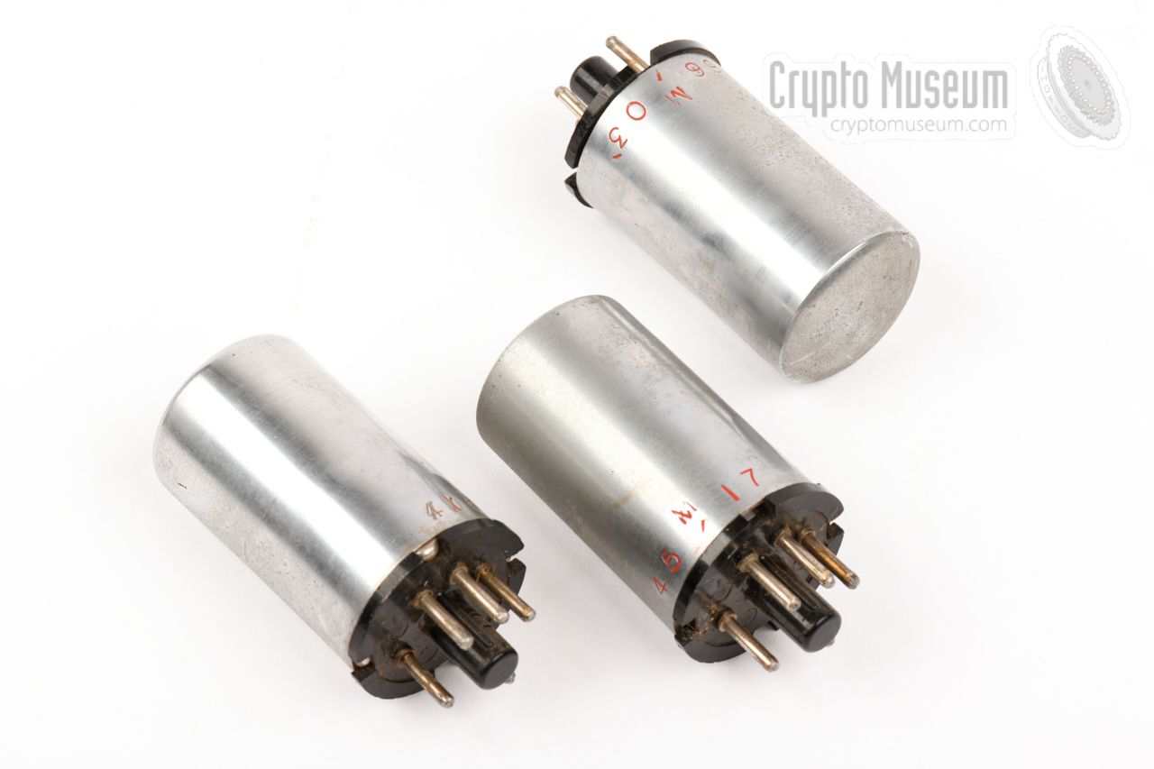 Three crystals found with the radio