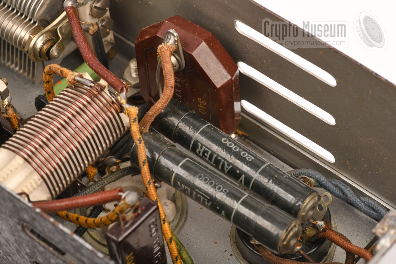 Capacitor and resistor refitted