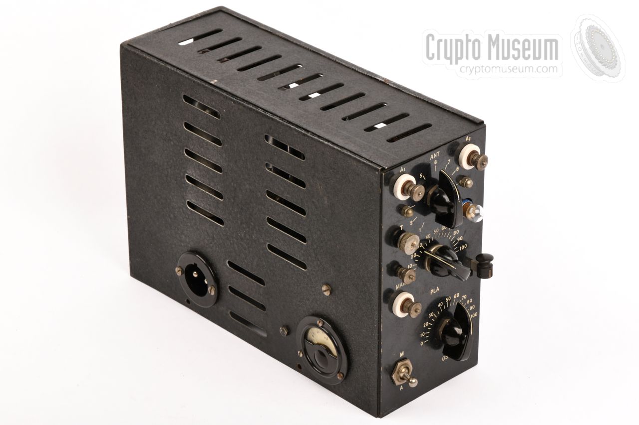 BCRA transmitter seen from the left