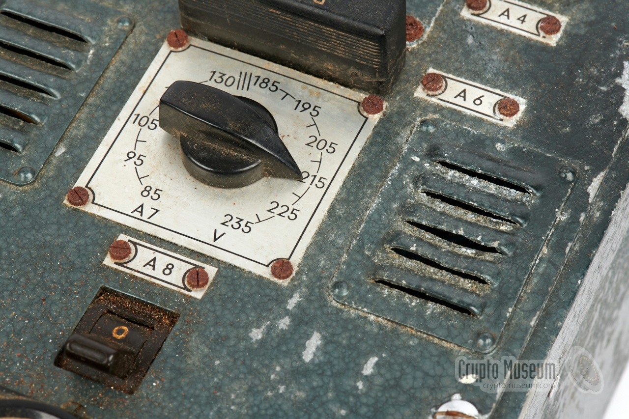 Mains voltage selector