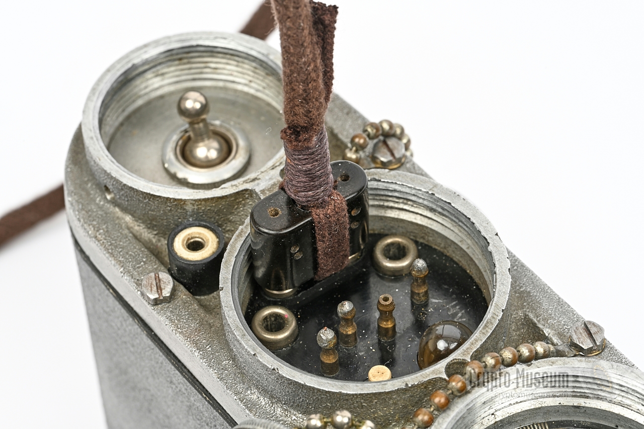 Morse key connected to the Kyynel M5