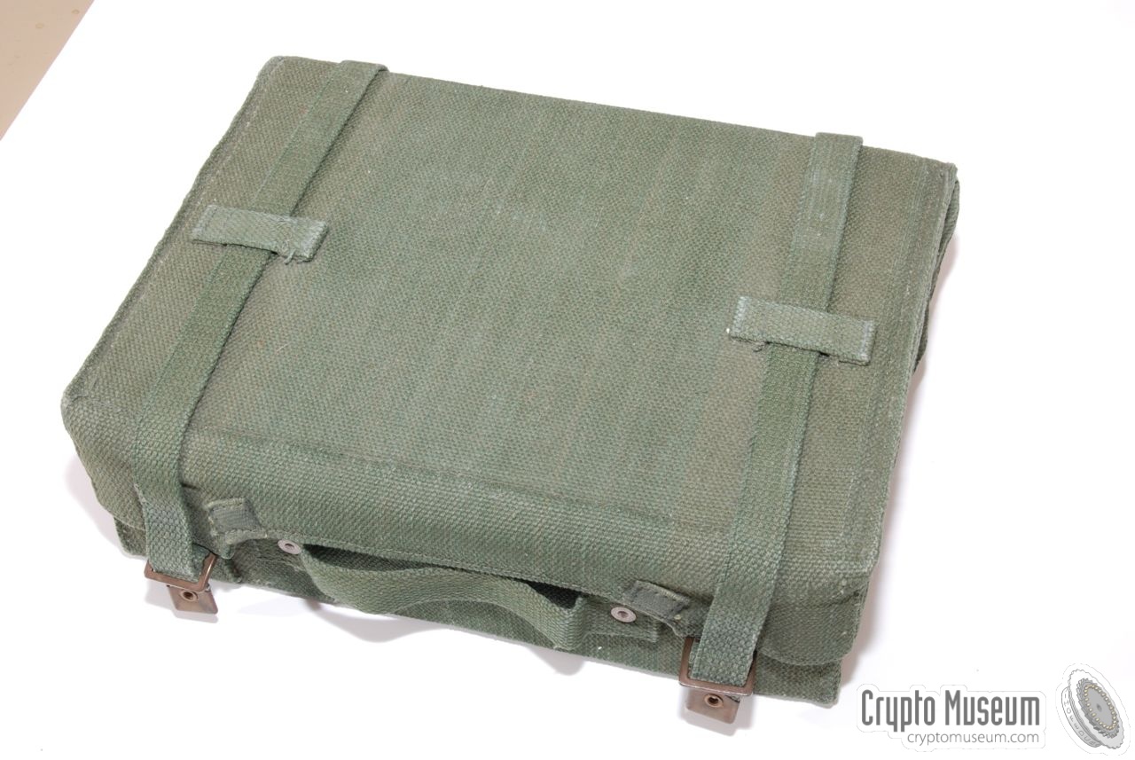 The canvas carrying case
