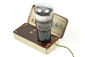 Receiver with valve installed