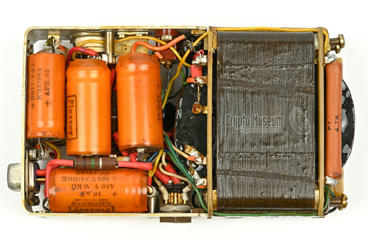 PD3 power supply unit (early version) interior - bottom view