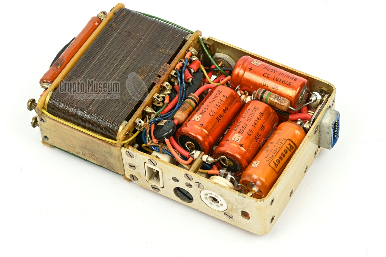 PD3 power supply unit (later version) interior