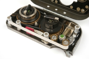 Inside the tape cassette