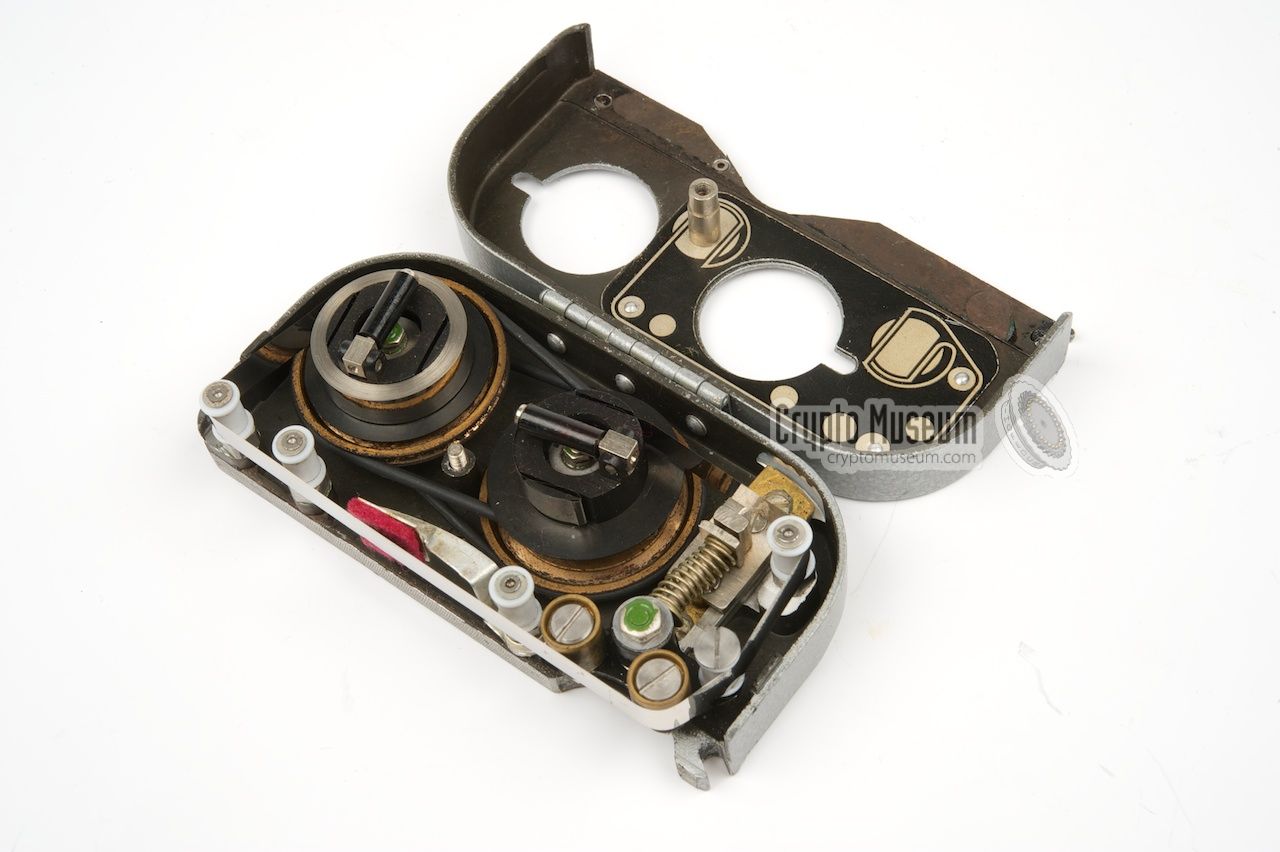 Inside the tape cassette