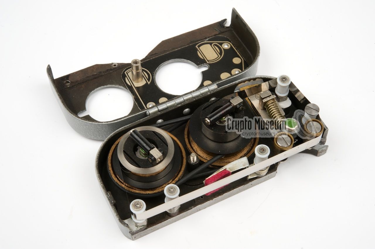 Inside the tape cassette