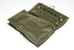 Accessory wallet with flap open