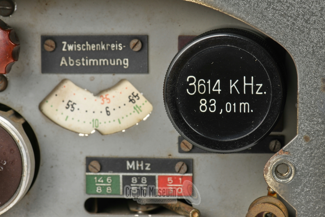 3.614 MHz quartz crystal installed