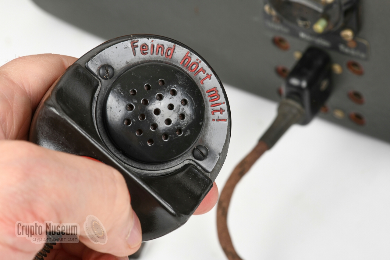 Operating the push-to-talk button